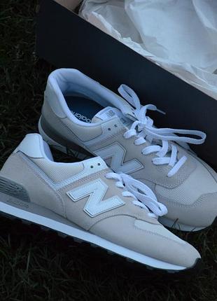 Кросівки оригінал  new balance 574 wl574evw us11 45 ( 29 см)