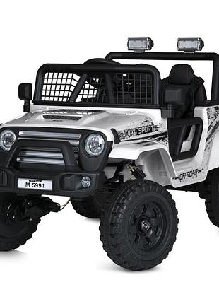 Детский электромобиль джип m 5991eblr-1(24v) до 50 кг