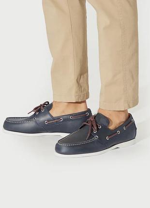 Шкіряні мокасини чоловічі tommy hilfiger