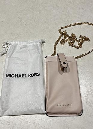 Шкіряна сумочка для телефону michael kors, seasalt