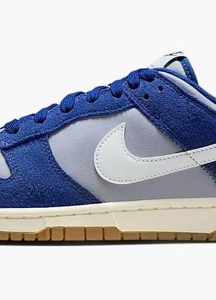 Кросівки чоловічі nike dunk low retro se синій/сірий