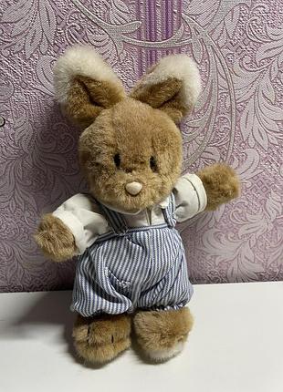 Іграшка зайчик misty wood rabbit від britannia gift companу, 1993 рік 🐰