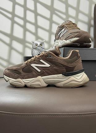 Жіночі кросівки new balance 9060 brown beige