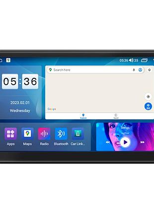 Штатна магнітола lesko сумісна з ford transit 2018-н.в. екран 10" 4/64gb carplay 4g wi-fi gps prime
