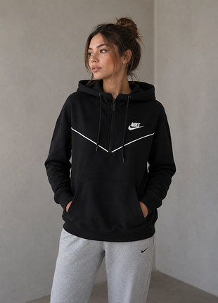 Фирменное женское худи nike  , 1/2 zip,  оригинал