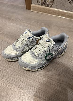 Кросівки asics gel-nyc cloud grey/milk (колір сірий, молочний)