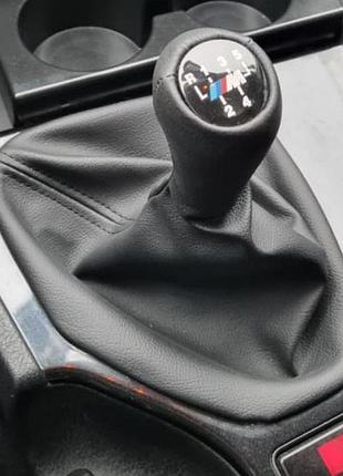Чехол кпп -2026 ручка oem (эко-кожа) для bmw 5 серия e39 1996-2003 гг