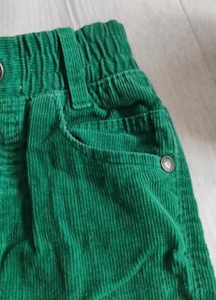 Вельветові штани/ велюрові штанці джинси3 фото