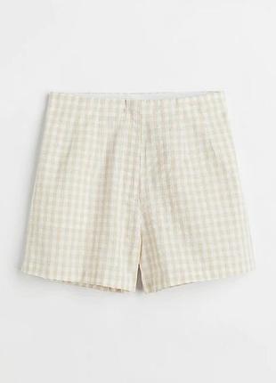 Шорти жіночі h&m hm xs льняні