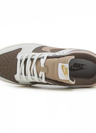 Nike sb dunk low beige brown bear