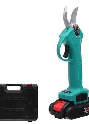 Акумуляторний секатор domotec 8771 68v green