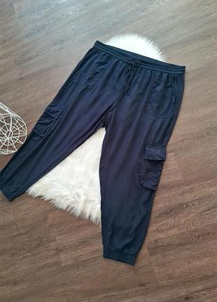 Брюки-джоггеры /100%-вискоза/ bonmarche, р.56-58