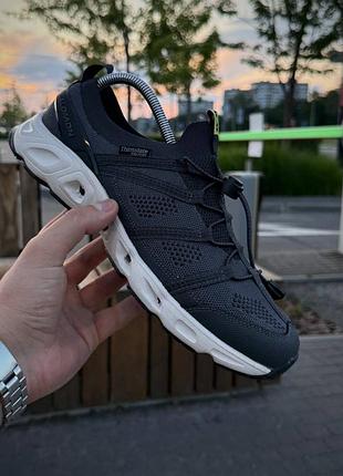 Кросівки salomon breezer vent tt, сірі (стрейч-сітка)