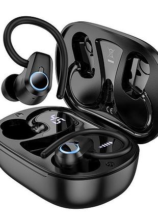 Навушники бездротові hoco pure eq8 bt5.3 з мікрофоном чорний