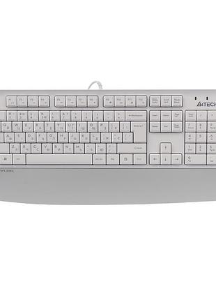Клавиатура a4tech fk20 полноразмерная мембранная usb white