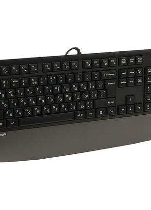 Клавиатура a4tech fk20 полноразмерная мембранная usb grey