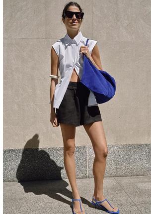 Стильна замшева сумка zara оригінал 2026