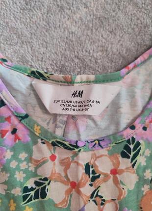 Коттоновое платье платье сарафан h&amp;m 5