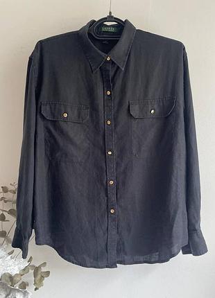 Льняна сорочка lauren ralph lauren розмір xl