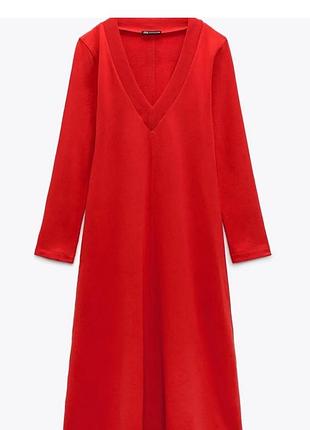 Платье 👗👗👗 платье красное zara