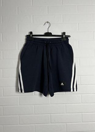 Adidas мужские трикотажные шорты хлопок/полиэстр размер s