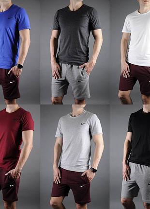 Чоловіча спортивна футболка nike reebok under найк котон