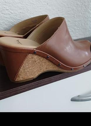 Сабо босоножки мюли clarks  винтаж размер 7