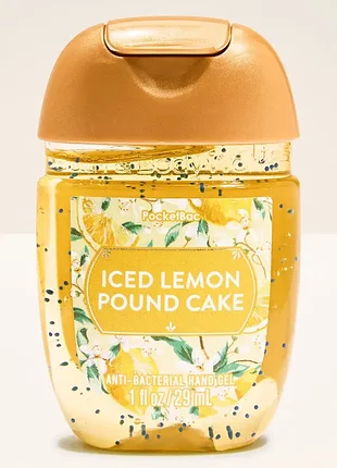 Санитайзер (антисептик) bath and body works iced lemon pound cake