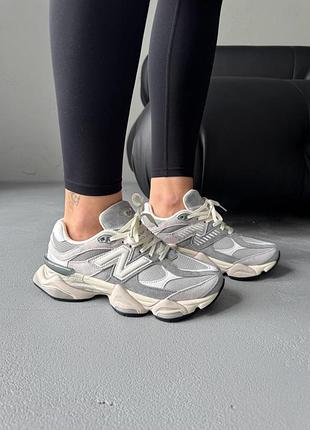 😍 кросівки жіночі new balance 9060 light grey