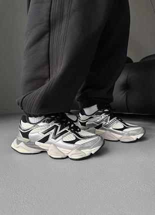 😍 кросівки жіночі new balance 9060 silver/black
