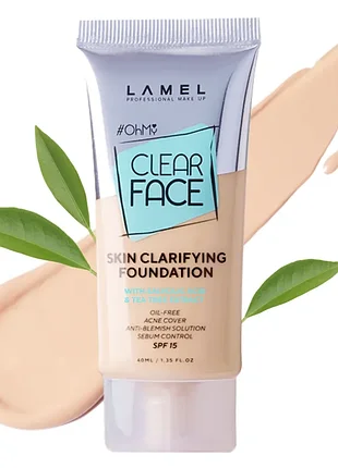 Тональная основа oh my clear face - тон neutral