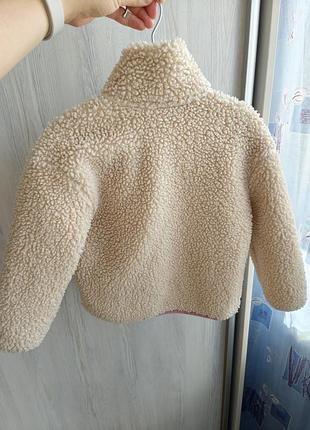 Куртка тедді для дівчинки primark 2