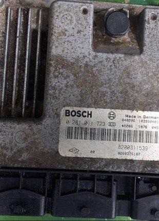 Б/у блок управления двигателем renault 0281011723, 8200311539, 8200376187