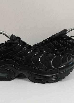Жіночі кросівки nike air max plus gs "triple black" розмір 39