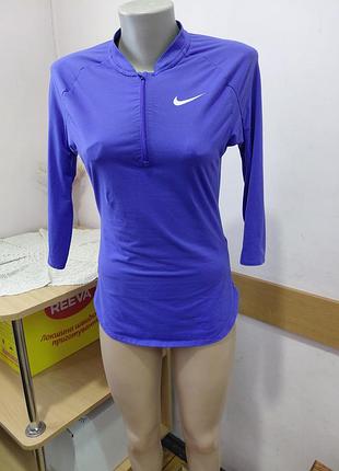 🩵💛 женский теннисный лонгслив nike dri-fit размер xs