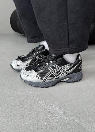 Кроссовки женские asics gel-kahana t v4 black/silver