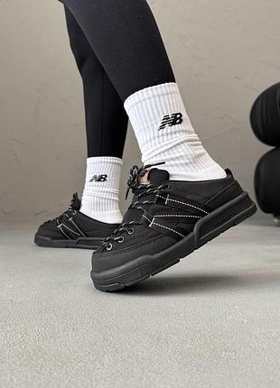 😍 кроссовки мюли new balance crv mule v2 black