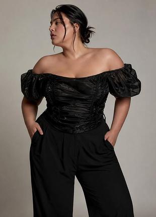 Елегантний корсет plus size батал boohoo uk 22 4xl 4хл 🔥🔥🔥
