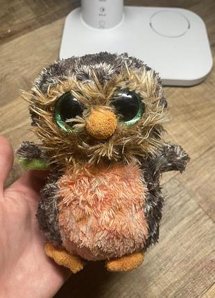 М'яка іграшка сова ty окастик beanie boos midnight