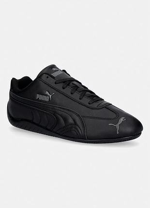 Черные мужские кроссовки puma speedcat fullateshr