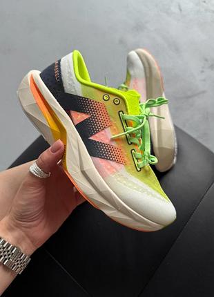 😍 кросівки жіночі new balance fuelcell rebel v4 lime/orange