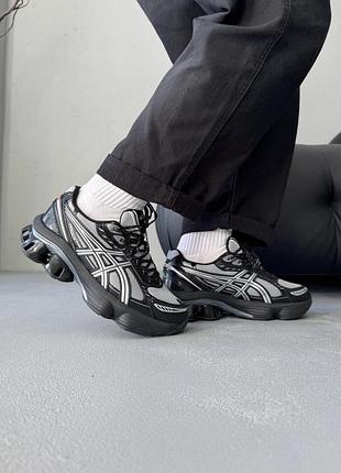 Кроссовки мужские asics gel-kinetik fluent black/white