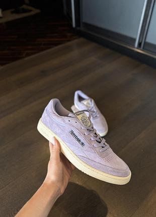 Оригінальні кросівки reebok club c pastels trainers in