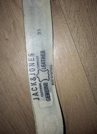 Ремень белый jack &amp;jones