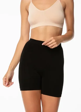 Julimex bamboo bermuda shorts черные шорты бамбук трусы