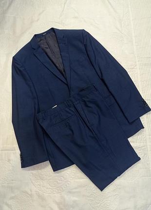 Костюм мужской классический navyboot 100% шерсть