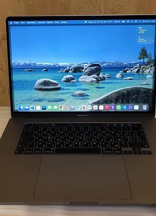 Macbookpro 16" a2141 2021 i7/16gb/ 512 gb/intel 630+radeon pro 5300m 4gb\116ц. 98% батарея