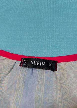Платье орнамент shein 6