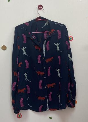 Блуза из лёгкой,натуральной ткани