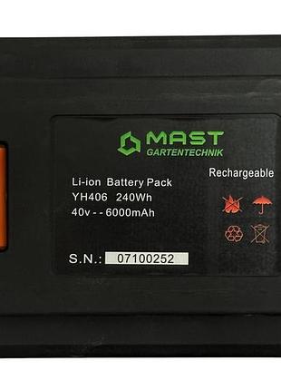 Акумулятор mast gartentechnik yh406